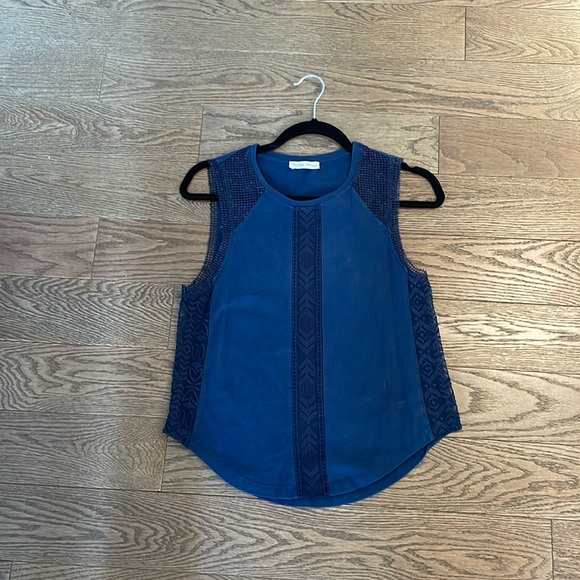 Zara blue top - Picture 1 of 3
